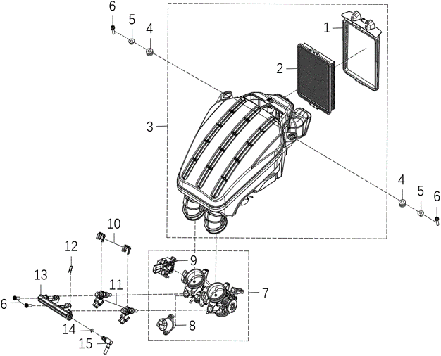 Throttle & Air Filter